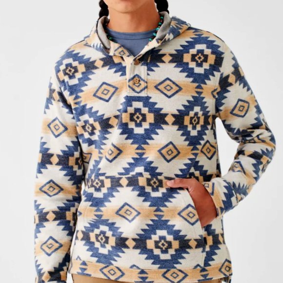 Doug Good Feather Knit Pacific Hoodie NWT